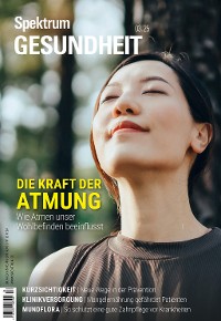 Cover Spektrum Gesundheit 3/2025 - Die Kraft der Atmung