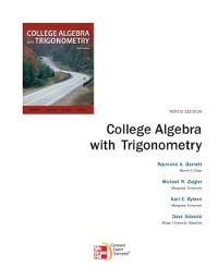 Cover EBOOK: College Algebra with Trigonometry