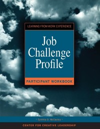 Cover Job Challenge Profile, Participant Workbook and Survey