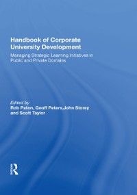 Cover Handbook of Corporate University Development