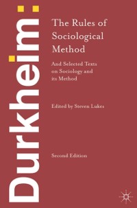 Cover Durkheim: The Rules of Sociological Method