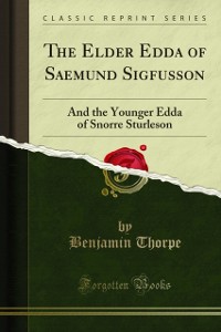 Cover Elder Edda of Saemund Sigfusson
