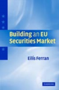 Cover Building an EU Securities Market