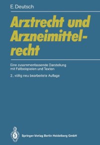 Cover Arztrecht und Arzneimittelrecht