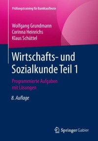 Cover Wirtschafts- und Sozialkunde Teil 1