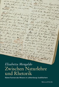 Cover Zwischen Naturlehre und Rhetorik