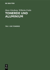 Cover Die Tonerde