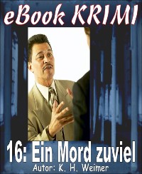 Cover Krimi 016: Ein Mord zuviel