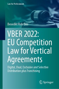 Cover VBER 2022:  EU Competition Law for Vertical Agreements