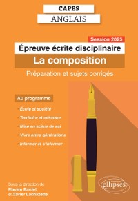 Cover CAPES Anglais 2025 - Epreuve ecrite disciplinaire - La composition