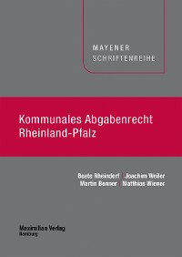 Cover Kommunales Abgabenrecht Rheinland-Pfalz