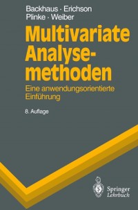 Cover Multivariate Analysemethoden