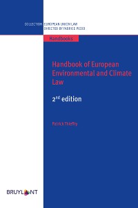 Cover Handbook of European Environmental and Climate Law