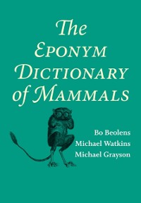 Cover Eponym Dictionary of Mammals