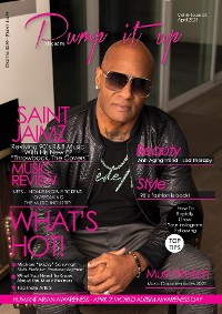 Cover Pump it up Magazine - Rising RnB Icon Saint Jaimz