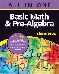 Cover Basic Math & Pre-Algebra All-in-One For Dummies (+ Chapter Quizzes Online)