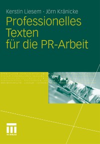 Cover Professionelles Texten für die PR-Arbeit