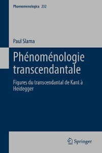 Cover Phénoménologie transcendantale