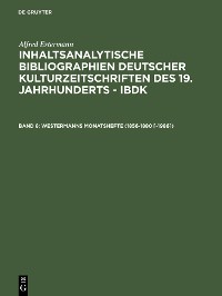 Cover Westermanns Monatshefte (1856-1880 [-1986])