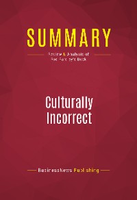 Cover Summary: Culturally Incorrect