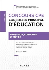 Cover Concours CPE - Conseiller principal d''éducation - 6e éd.