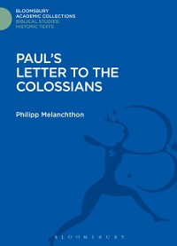 Cover Paul's Letter to the Colossians