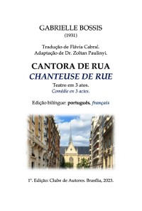 Cover Cantora De Rua (chanteuse De Rue): Edição Bilíngue (português, Français)