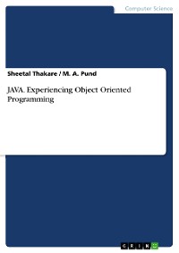 Cover JAVA. Experiencing Object Oriented Programming