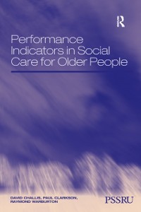 Cover Performance Indicators in Social Care for Older People