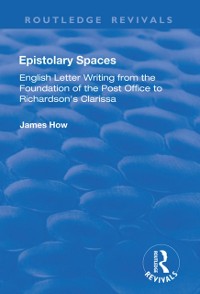 Cover Epistolary Spaces