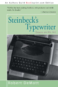 Cover Steinbeck's Typewriter