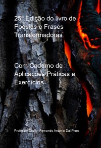 Cover 25ª Edição Do Livro De Poesias E Frases Transformadoras