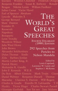 Cover The World's Great Speeches