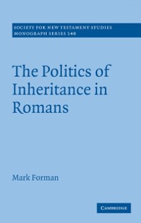 Cover Politics of Inheritance in Romans