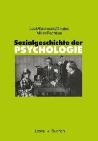 Cover Sozialgeschichte der Psychologie