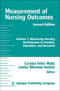 Cover Measurement of Nursing Outcomes, 2nd Edition