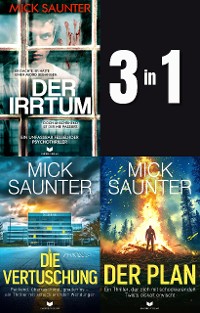 Cover Thriller-Sammelband: Der Irrtum, Die Vertuschung, Der Plan