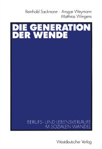 Cover Die Generation der Wende