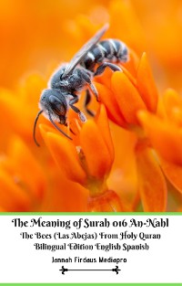 Cover The Meaning of Surah 016 An-Nahl The Bees (Las Abejas) From Holy Quran Bilingual Edition English Spanish