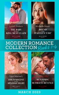 Cover Modern Romance March 2023 Books 1-4