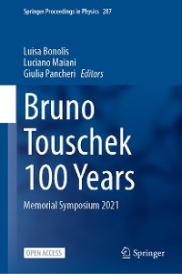 Cover Bruno Touschek 100 Years