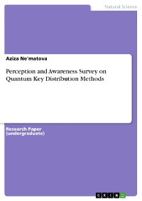 Cover Perception and Awareness Survey on Quantum Key Distribution Methods