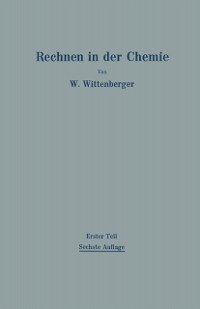 Cover Rechnen in der Chemie