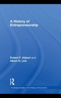 Cover A History of Entrepreneurship