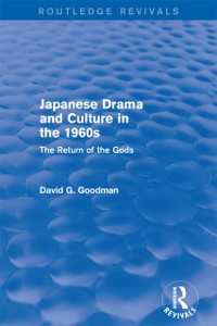 Cover Japanese Drama and Culture in the 1960s