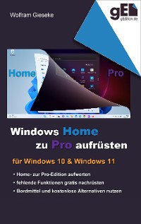 Cover Windows Home zu Pro aufrüsten