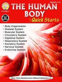 Cover Human Body Quick Starts, Grades 4 - 9