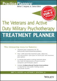 Cover The Veterans and Active Duty Military Psychotherapy Treatment Planner,  with DSM-5 Updates