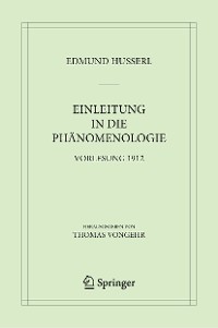 Cover Einleitung in die Phänomenologie