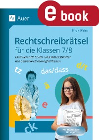 Cover Rechtschreibrätsel für die Klassen 7-8